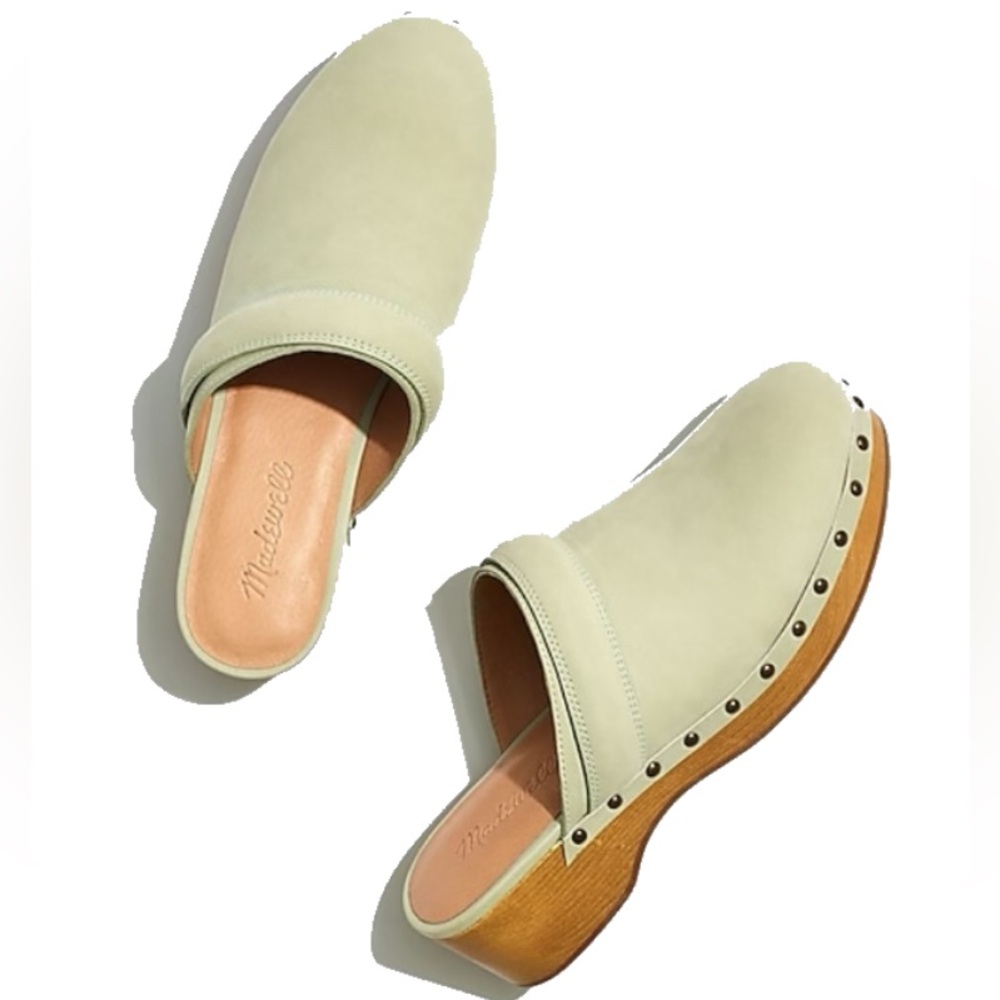 Madewell the Cecily clog in nubuck size 7